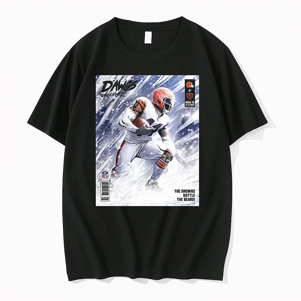 The Cleveland Browns Battle Chicago Bears At Week 15 December 14 2025 Dawgs Unleashed Shirts