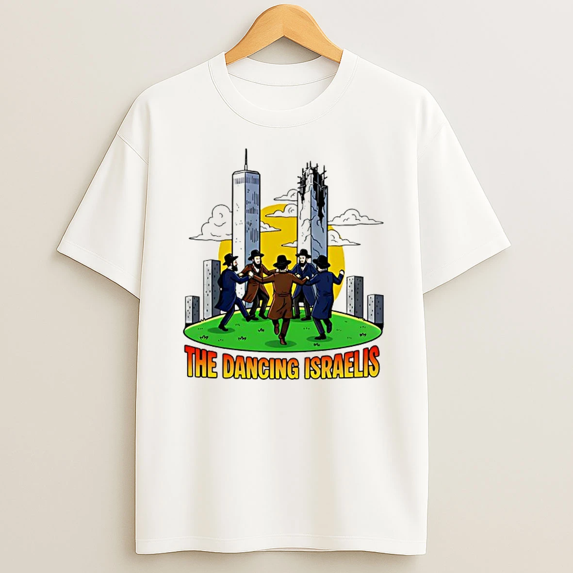 The Dancing Israelis Jews City Skyline Shirts