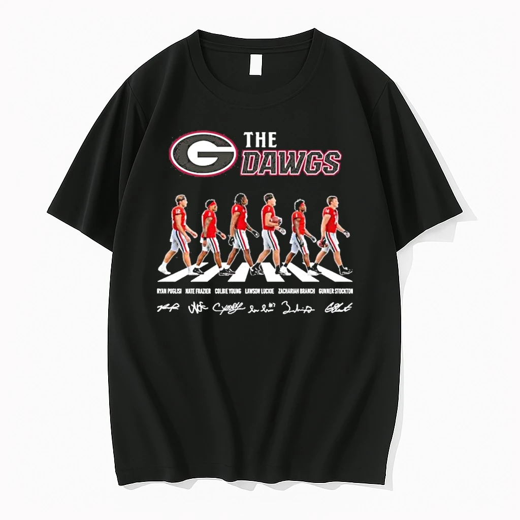 The Dawgs Georgia Bulldogs Abbey Road Shirts