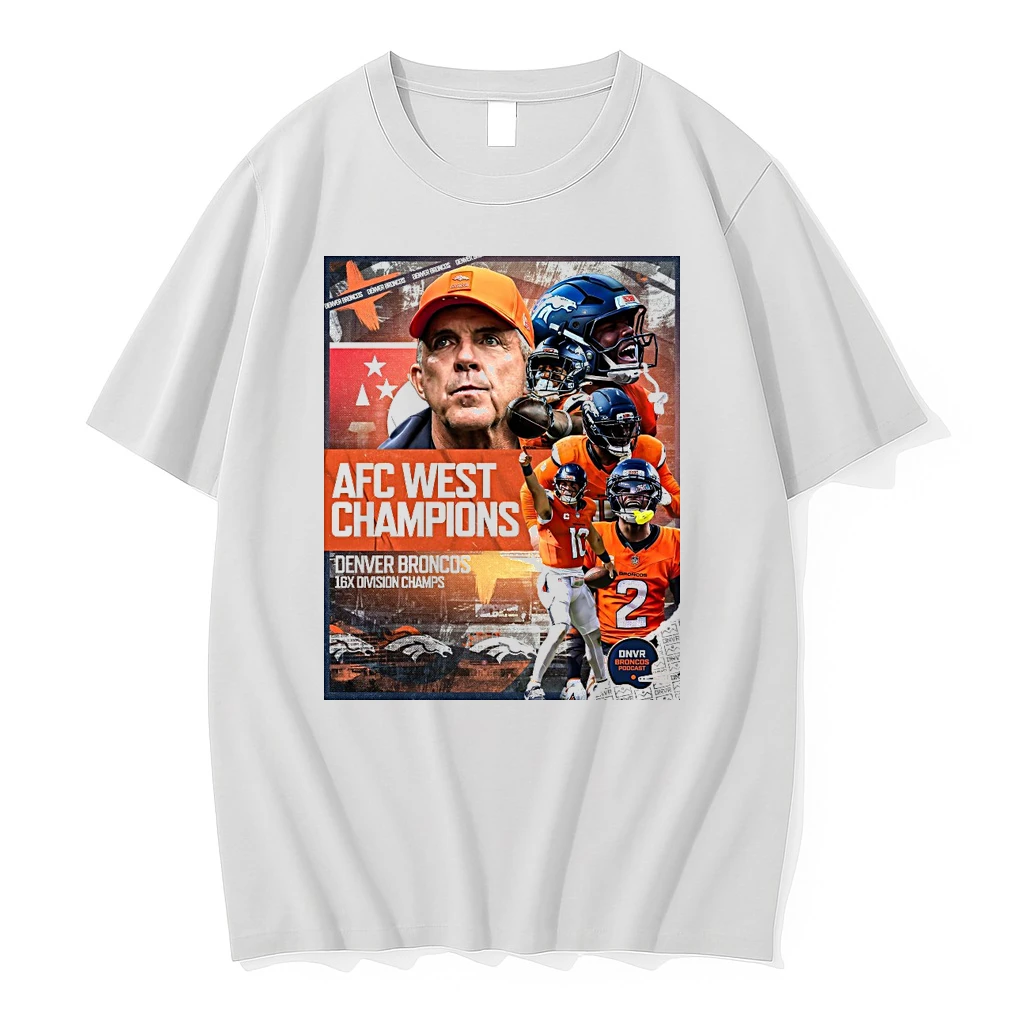 The Denver Broncos Are Afc West Champions 16x Division Champs Shirts