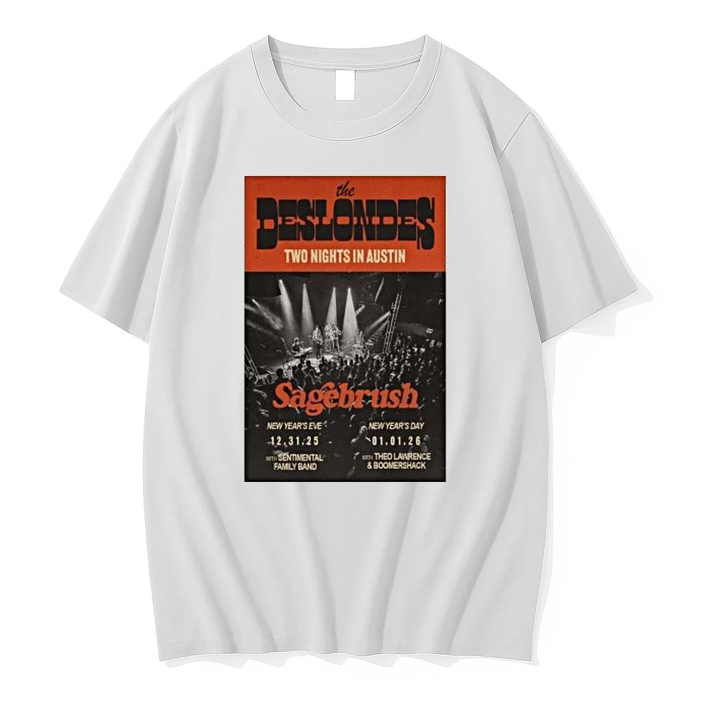 The Deslondes Dec 31 2025 3 1 2026 Austin Tx Shirts