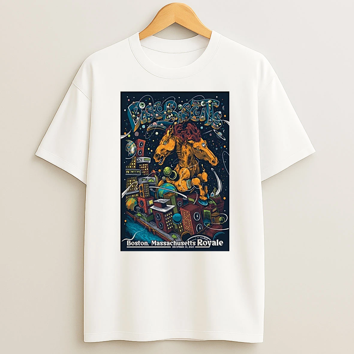 The Disco Biscuits Event Boston Ma On December 30 2025 Massachusetts Royale Shirts