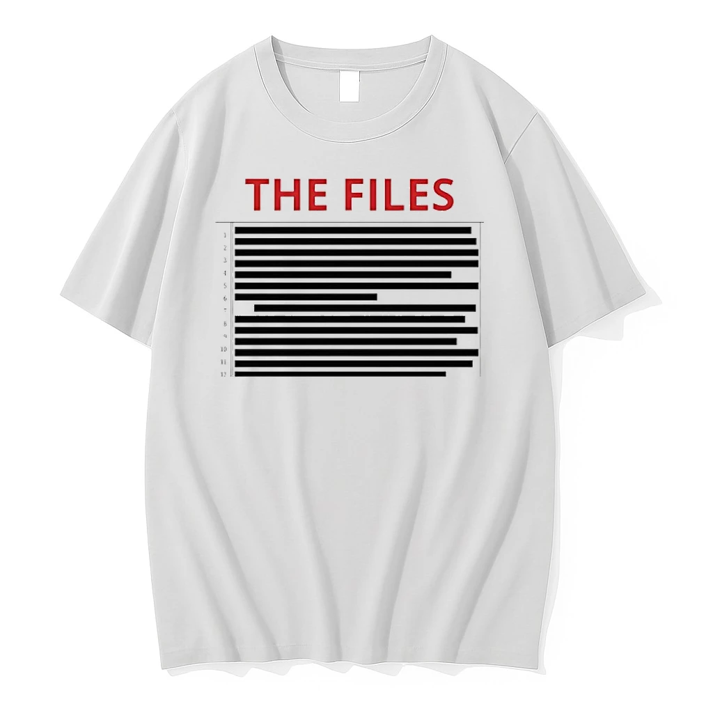 The Files Redacted Document Shirts