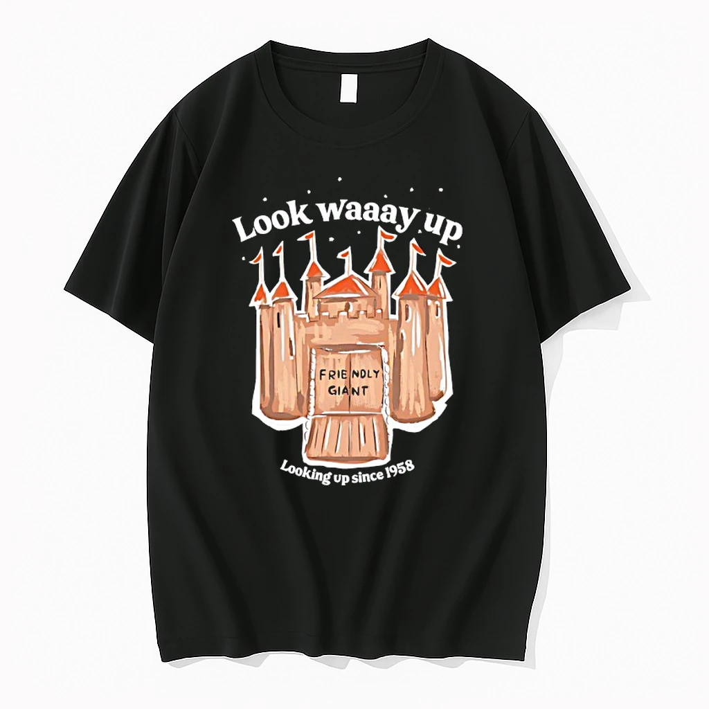 The Friendly Giant Look Waaay Up Looking Up Since 1958 Graphic Shirts
