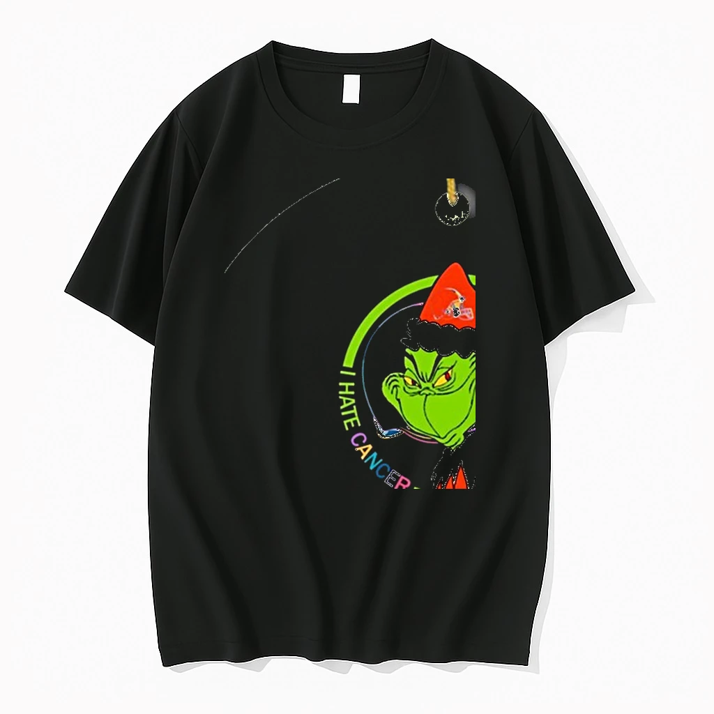 The Grinch I Hate Cancer But I Love My Cleveland Browns Merry Christmas Shirts