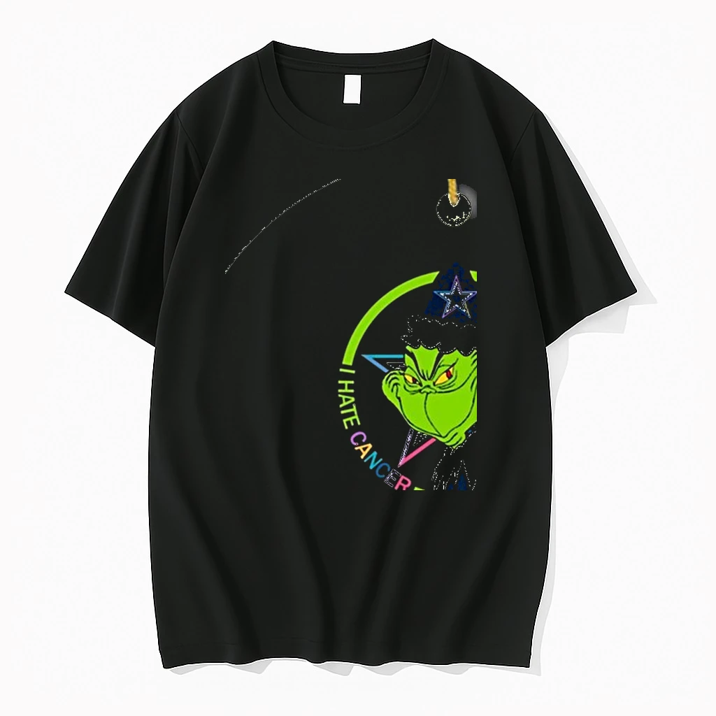 The Grinch I Hate Cancer But I Love My Dallas Cowboys Merry Christmas Shirts