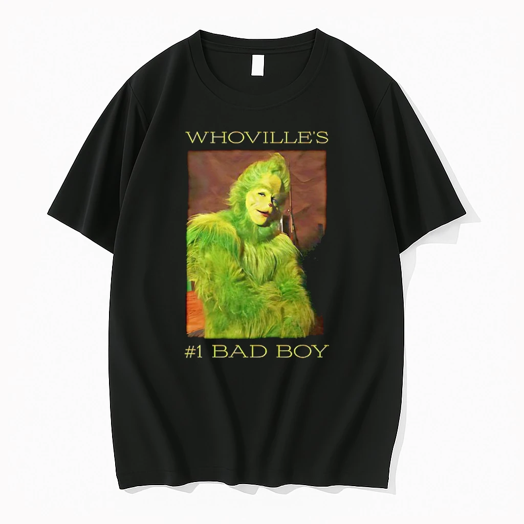 The Grinch Whovilles 1 Bad Boy Graphic Shirts
