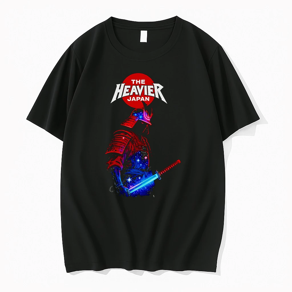 The Heavier Japan Cosmic Samurai Shirts