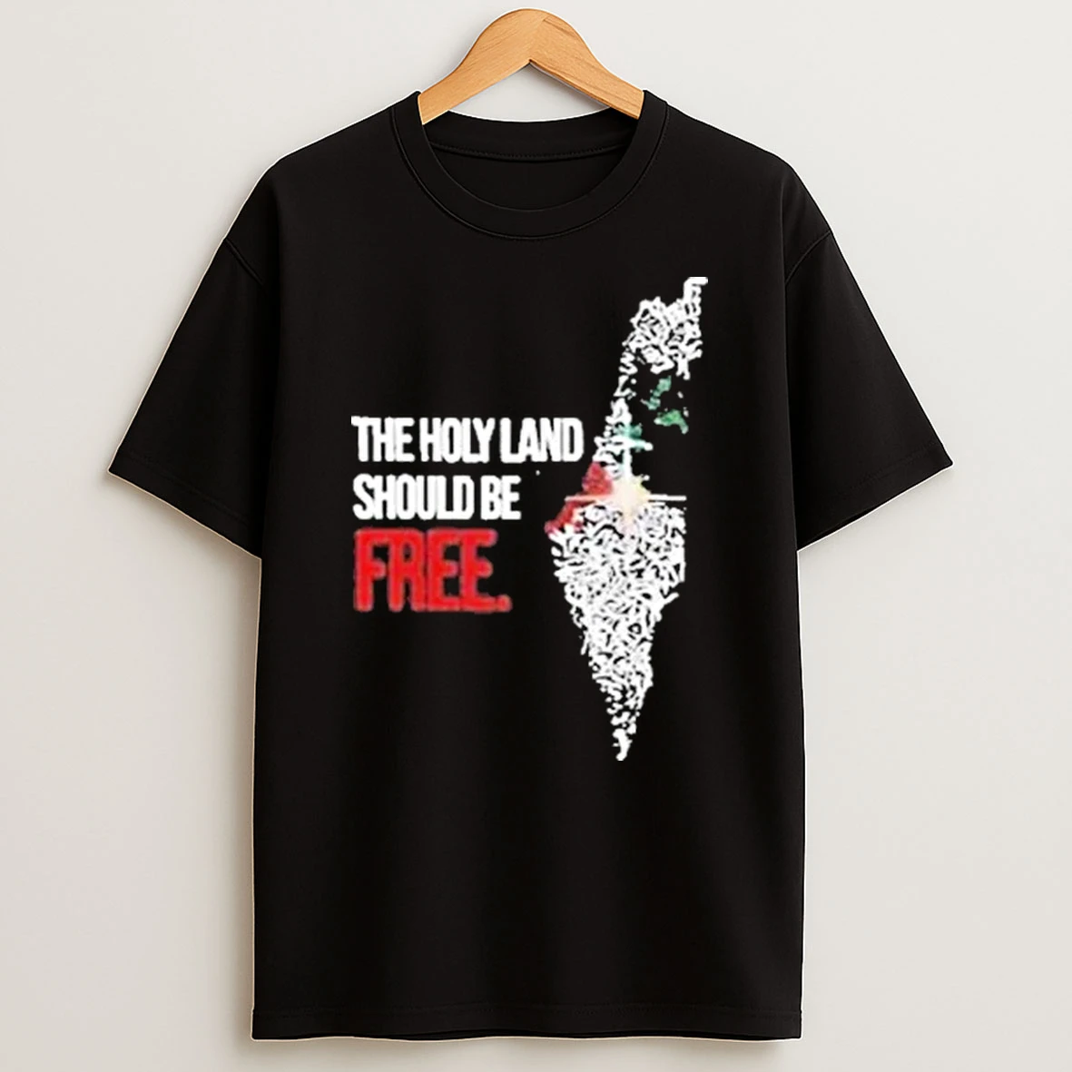 The Holyland Should Be Free Palestine Shirts