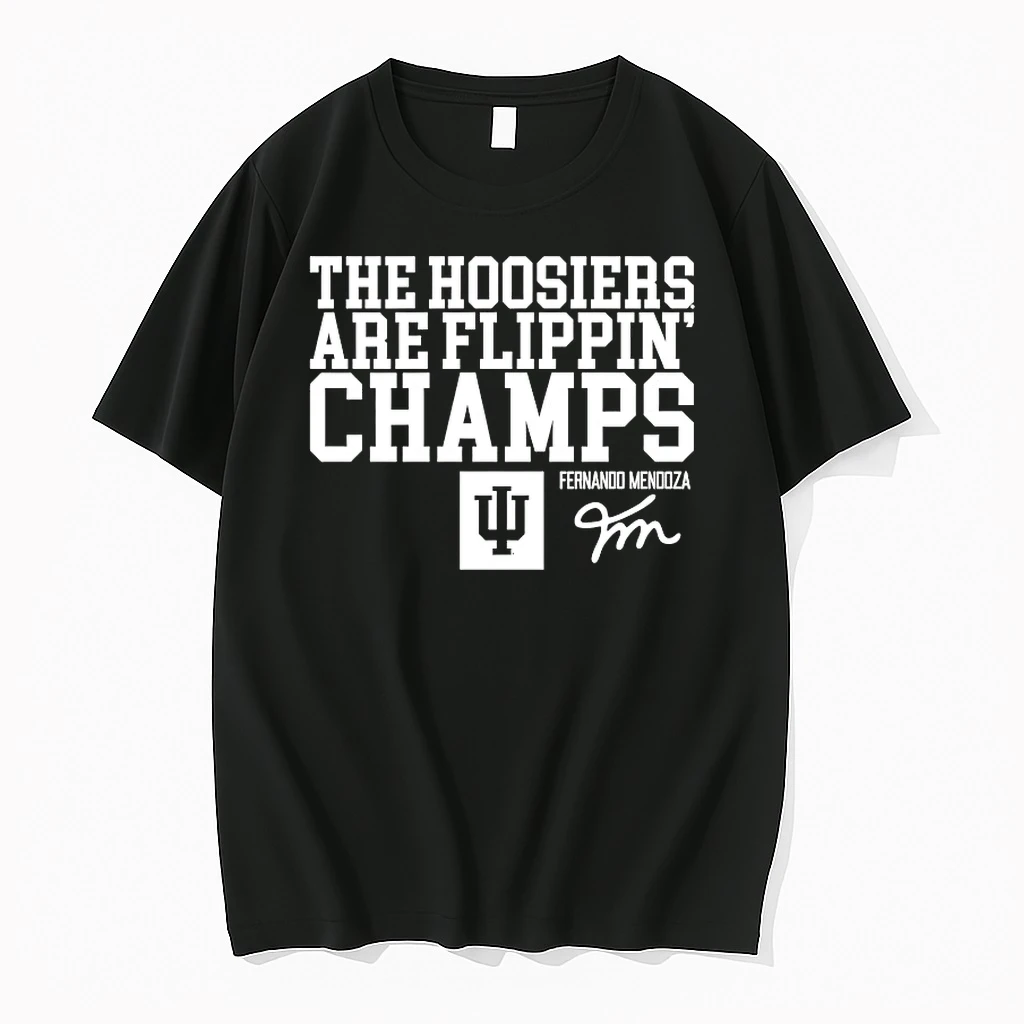 The Hoosiers Are Flippin Champs Fernando Mendoza Shirts