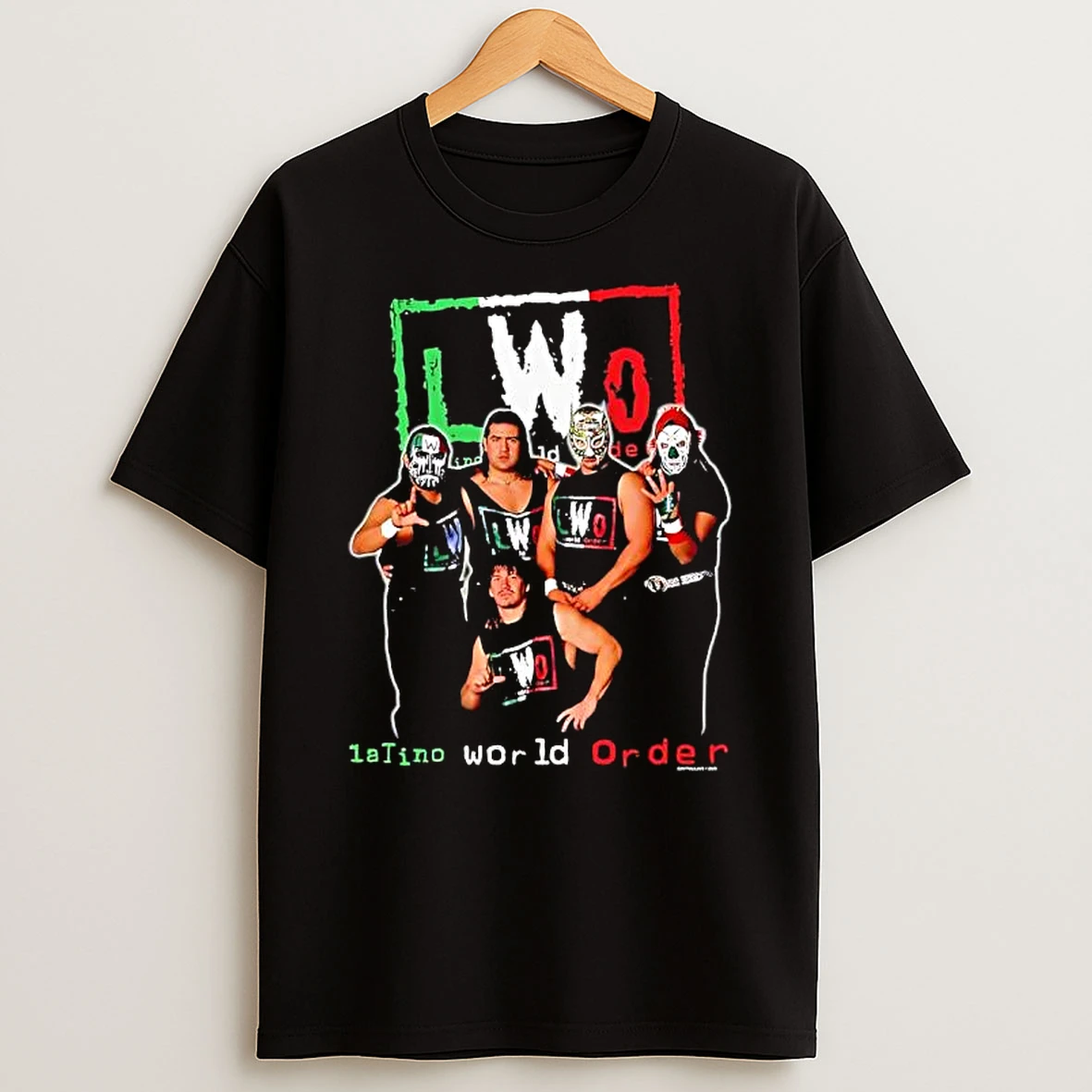 The Lwo Latino World Order Pro Wrestling Shirts