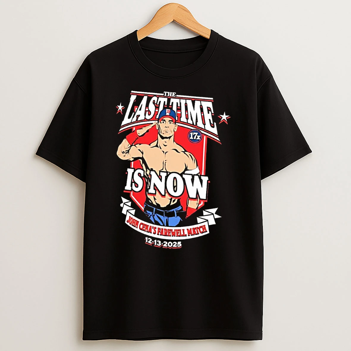 The Last Time Is Now John Cena Farewell Tour December 13 2025 Washington D C Wwe Shirts
