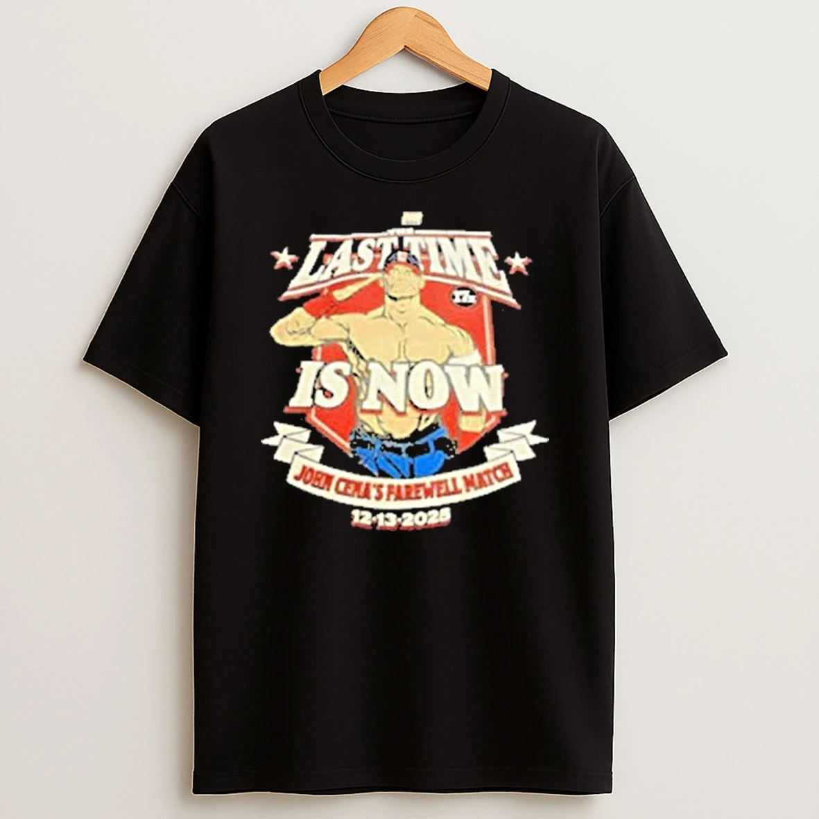 The Last Time Is Now John Cenas Farewell Match 12 13 2025 Shirts