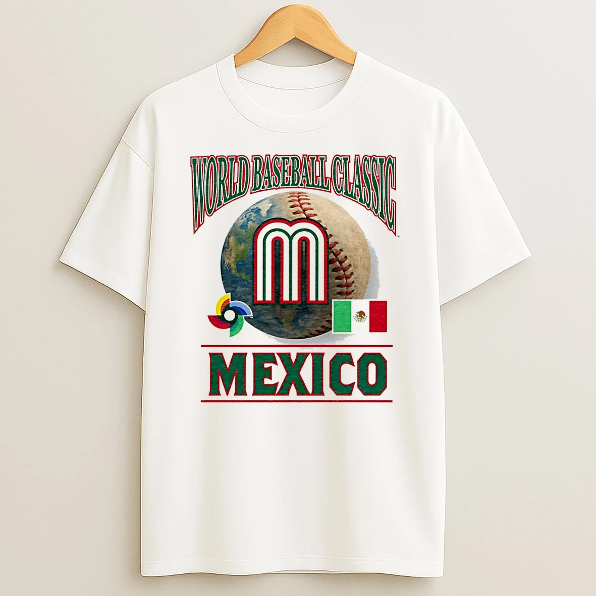 The Mexico Baseball 2026 World Baseball Classic Vintage Shirts