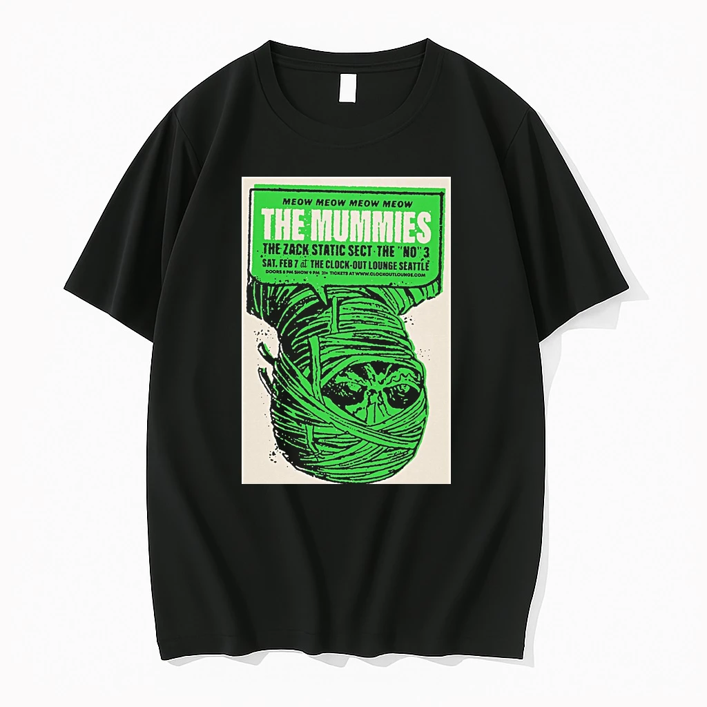 The Mummies February 7 2026 At Clock Out Lounge In Seattle Wa Shirts