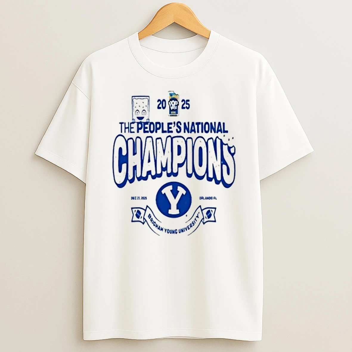 The Peoples National Brigham Young University Champions Orlando Dec 27 2025 Shirts
