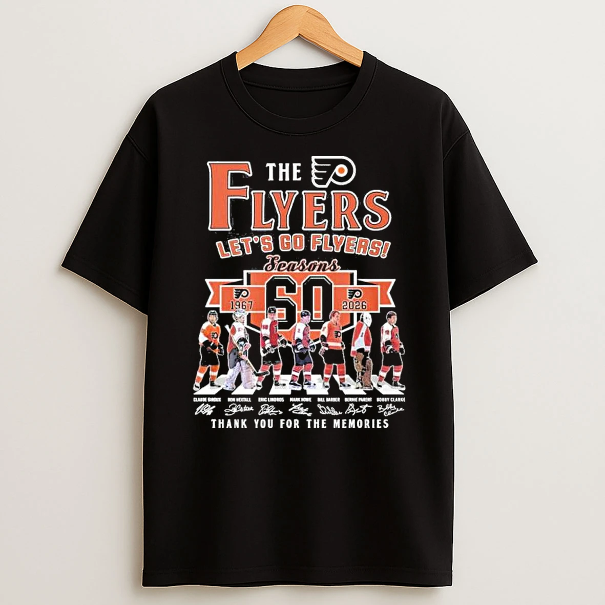 The Philadelphia Flyers Abbey Road 60 Season 1967 2026 Shirts