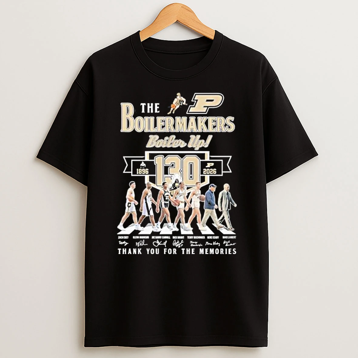 The Purdue Mens Basketball Abbey Road 130th Anniversary 1896 2026 Shirts