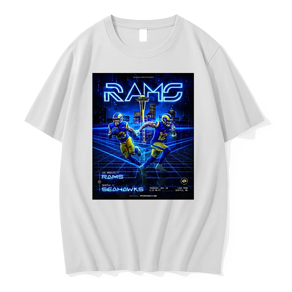 The Royal Tour Los Angeles Rams Vs Seattle Seahawks Nfl Game December 18 2025 Seattle Wa Shirts