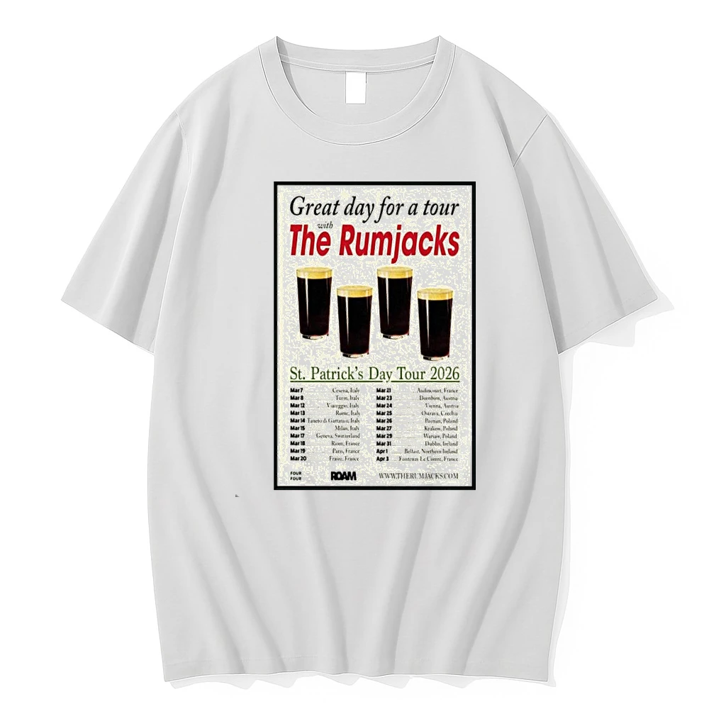 The Rumjacks St Patricks Day Tour 2026 Shirts
