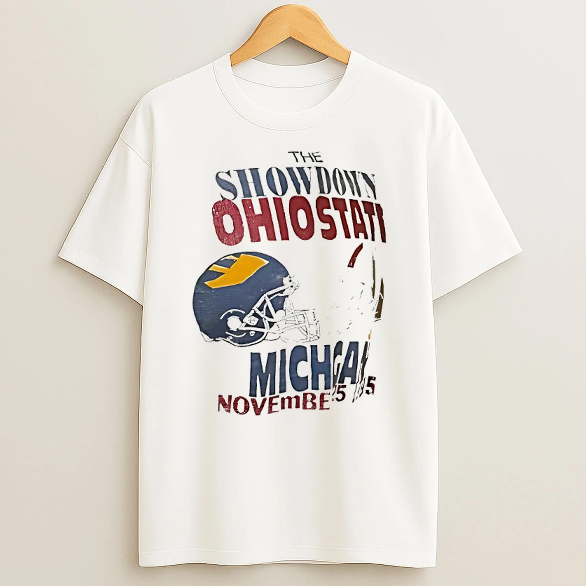 The Showdown November 25th 1995 Ohio State Buckeyes Vs Michigan Wolverines Shirts