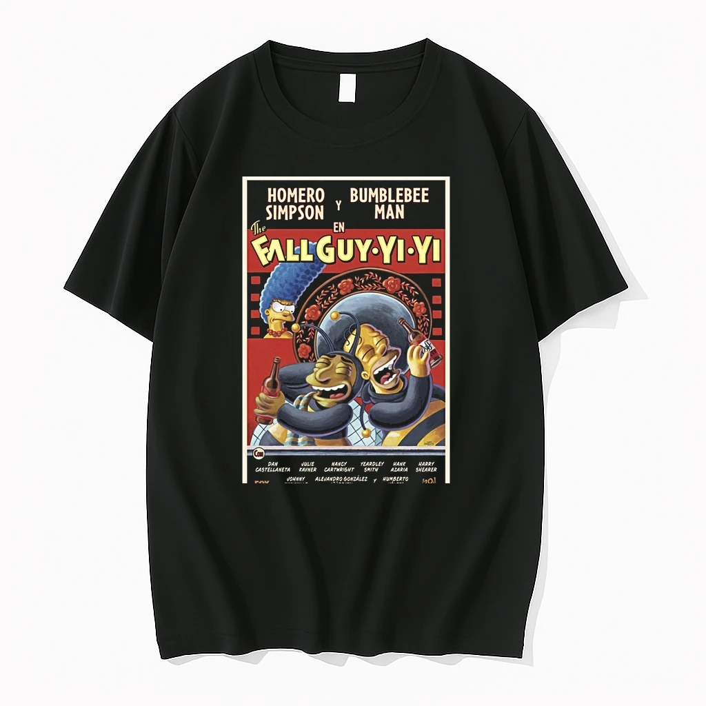 The Simpsons The Fall Guy Yi Yi Homer Simpson Bumblebee Man Shirts