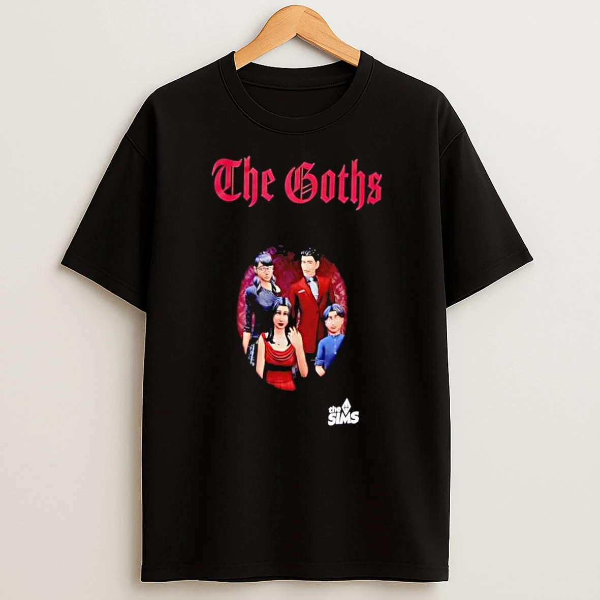 The Sims The Goths Retro Shirts
