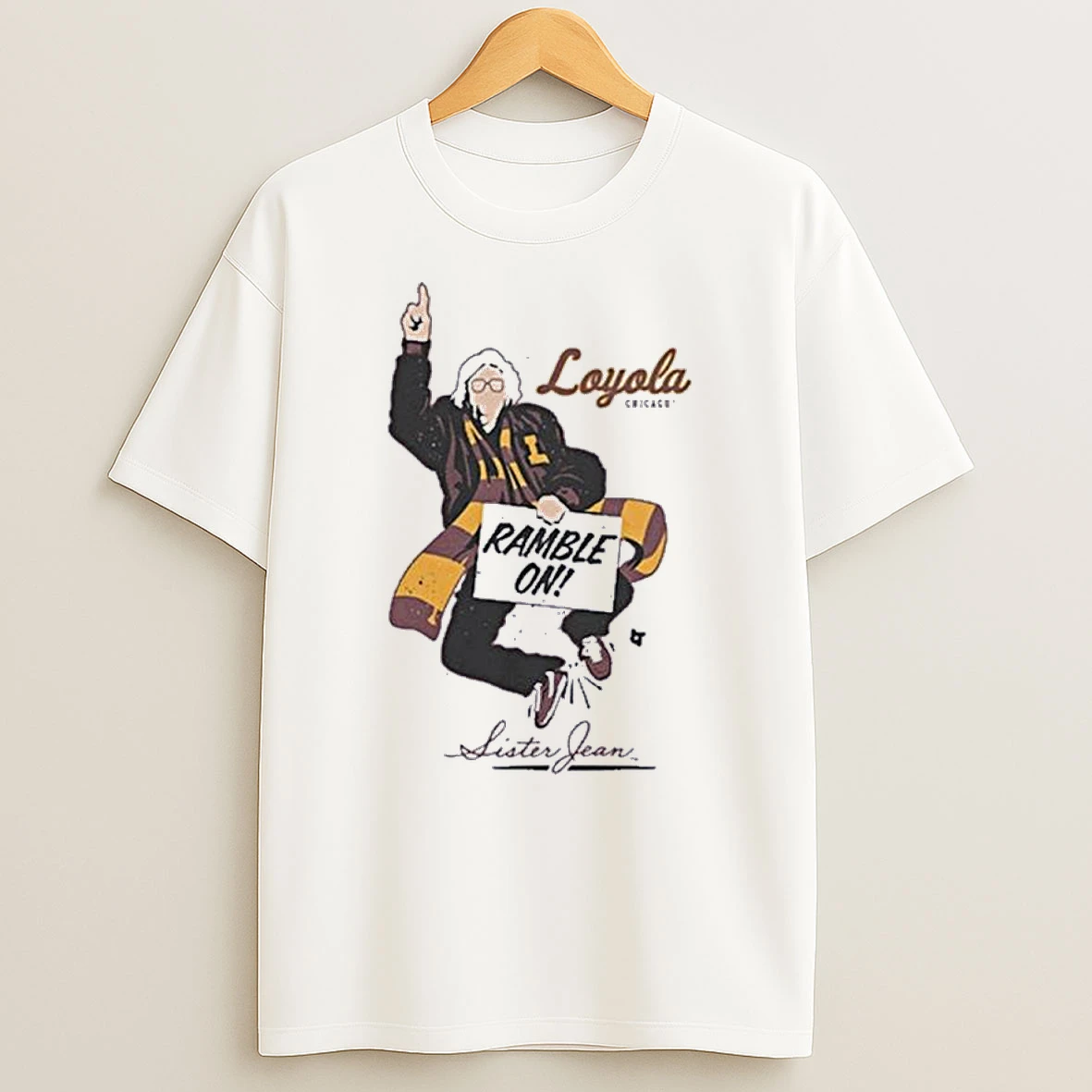 The Sister Jean Legacy Collection Ramble On Shirts