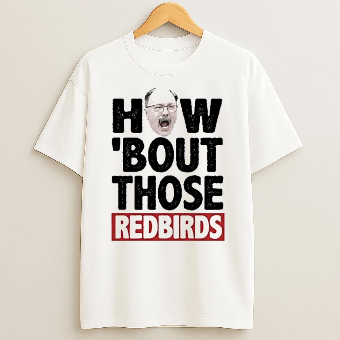 The Spack Stache How Bout Those Redbirds Shirts