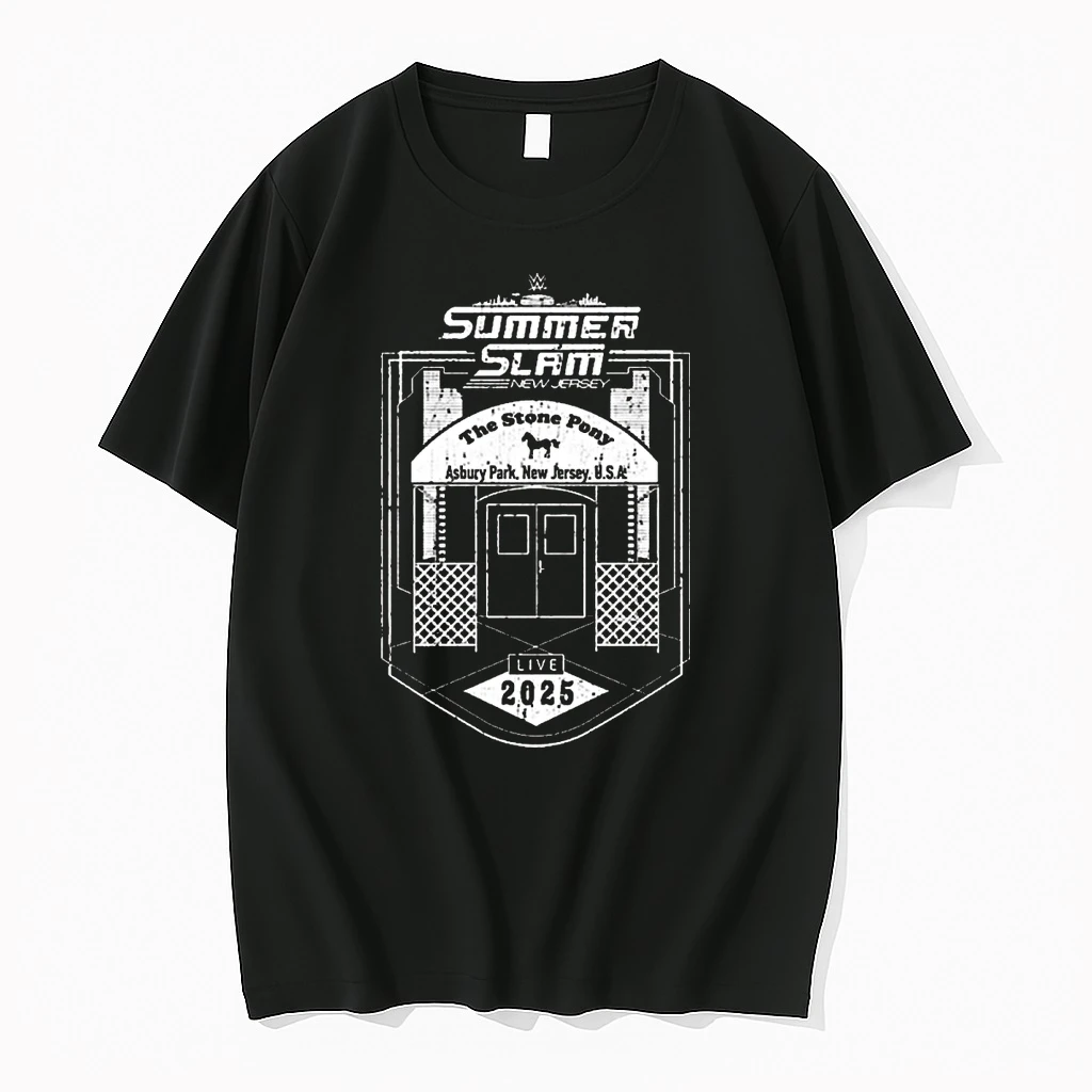 The Stone Pony X Wwe Summerslam New Jersey Asbury Park New Jersey Usa 2025 Shirts