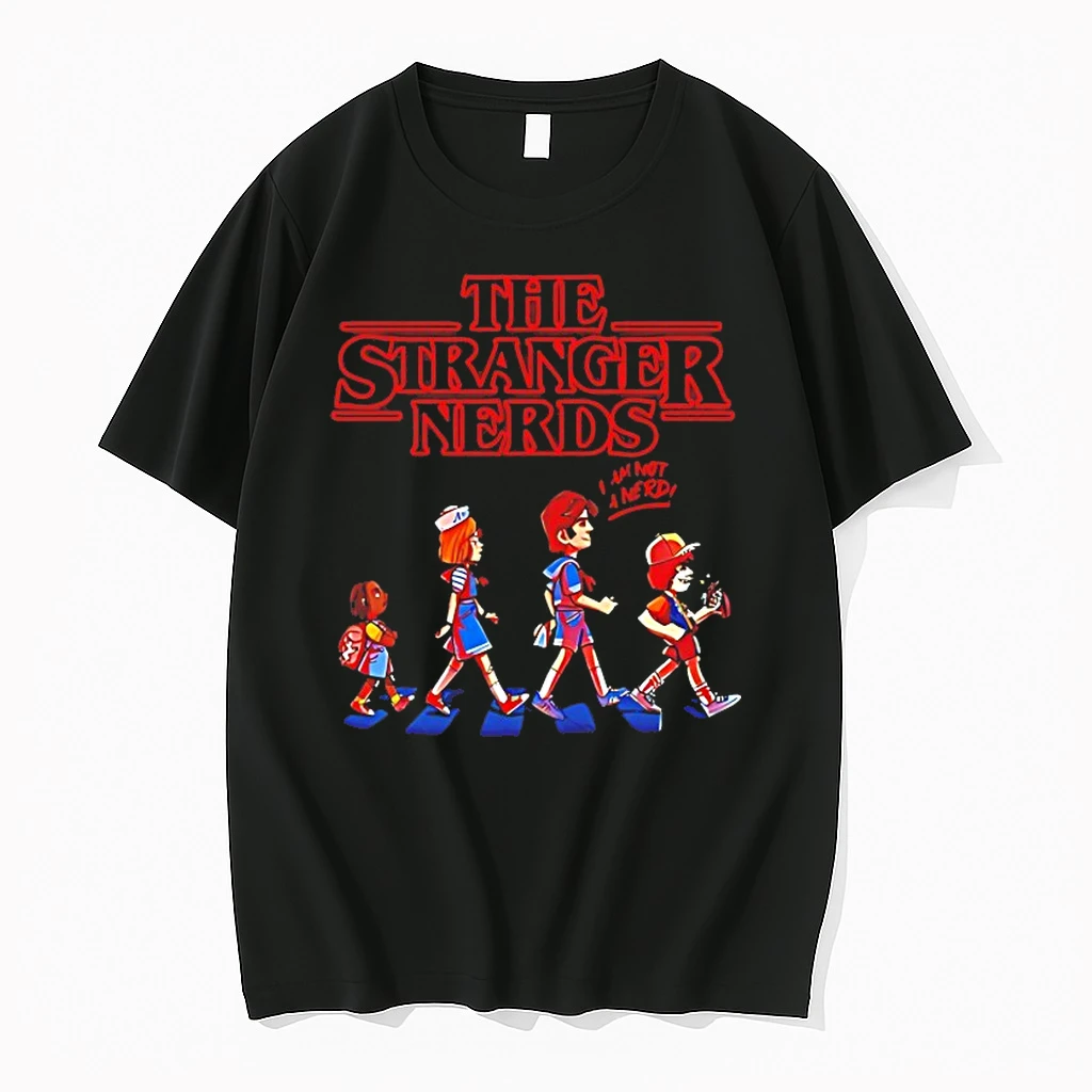 The Stranger Nerds The Stranger Things Cartoon Parody Shirts