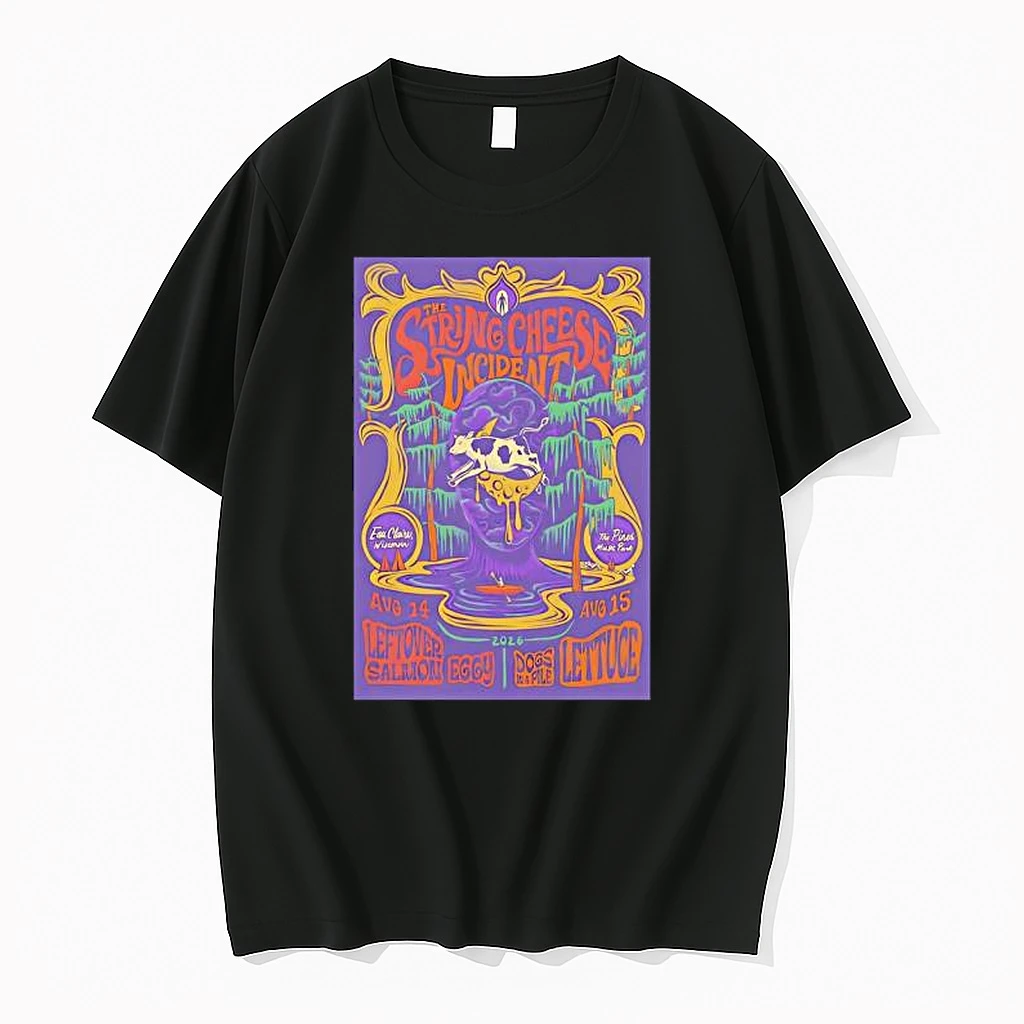 The String Cheese Incident Aug 14 15 2026 The Pines Music Park In Eau Claire Wi Shirts