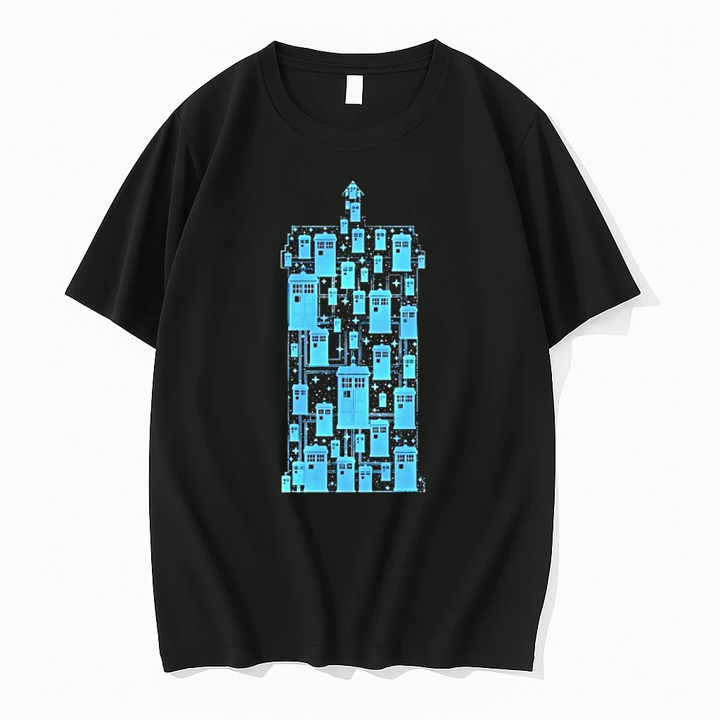 The Tardis From Doctor Who Space Time Machine Shirts