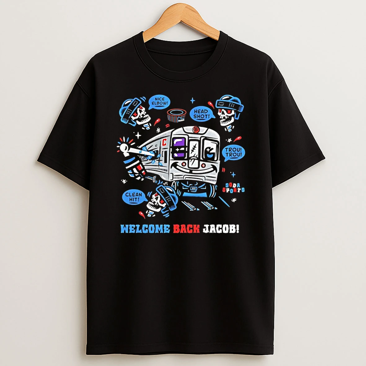 The Trouba Train Welcome Back Jacob New York Rangers Shirts