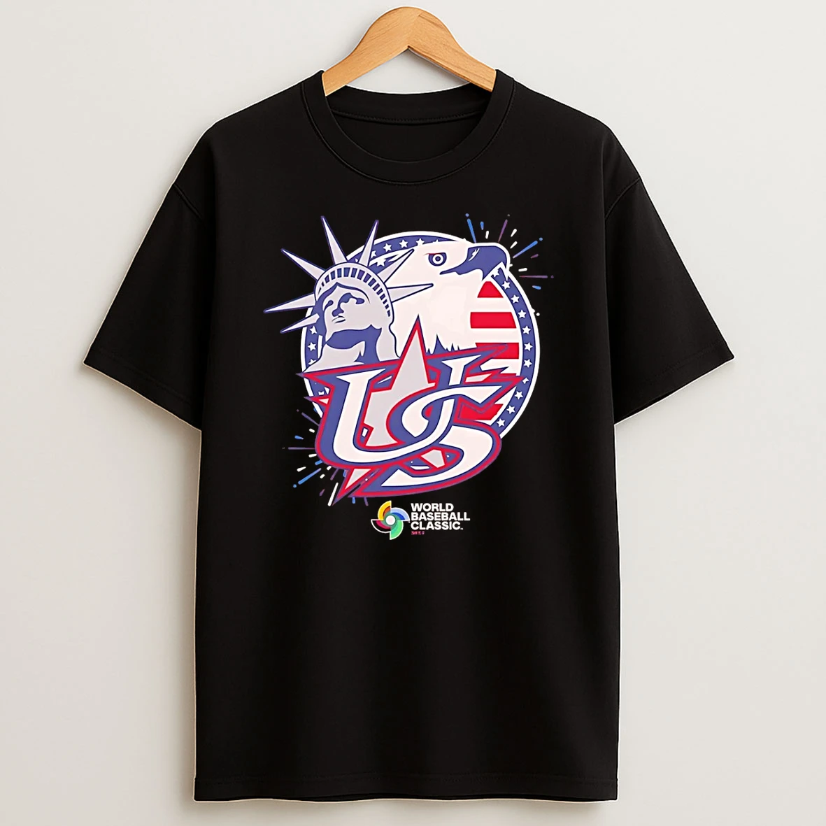 The Usa 2025 World Baseball Classic Scarlet Shirts