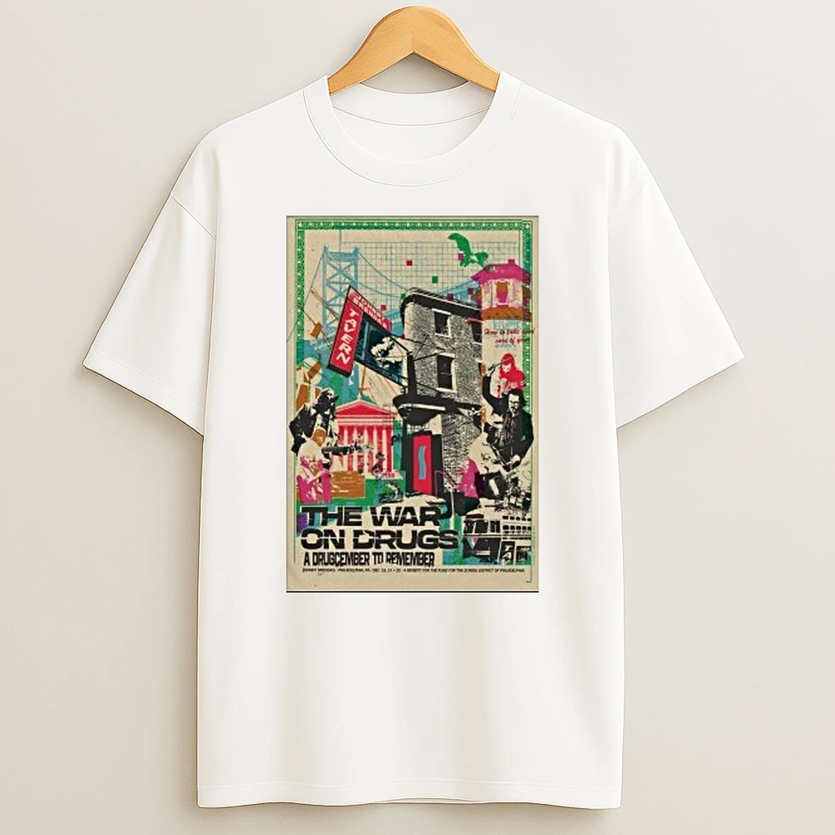 The War On Drugs Philadelphia Dec 19 2025 Shirts