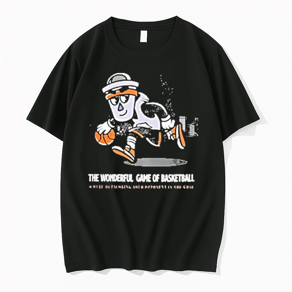 The Wonderful Game Of Basketball Bucket Man Debut Mascot Shirts
