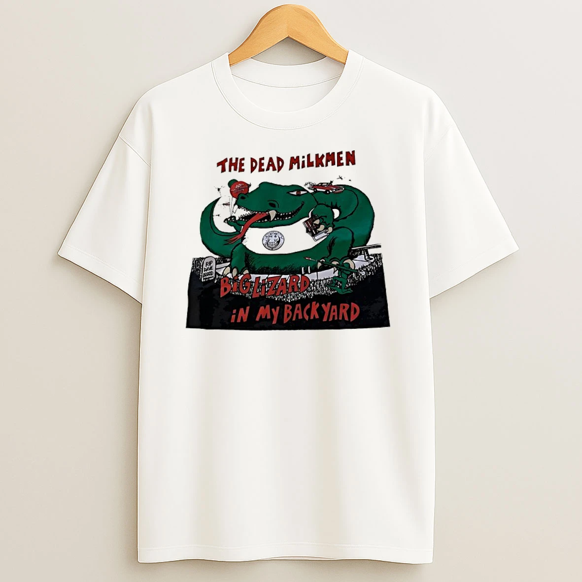The Dead Milkmen Big Lizard In My Backyard Shirts
