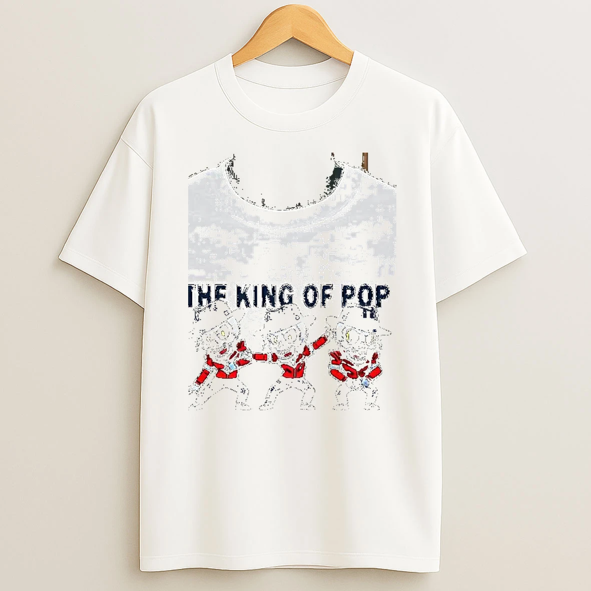 The King Of Pop Cartoon Skeletons Shirts