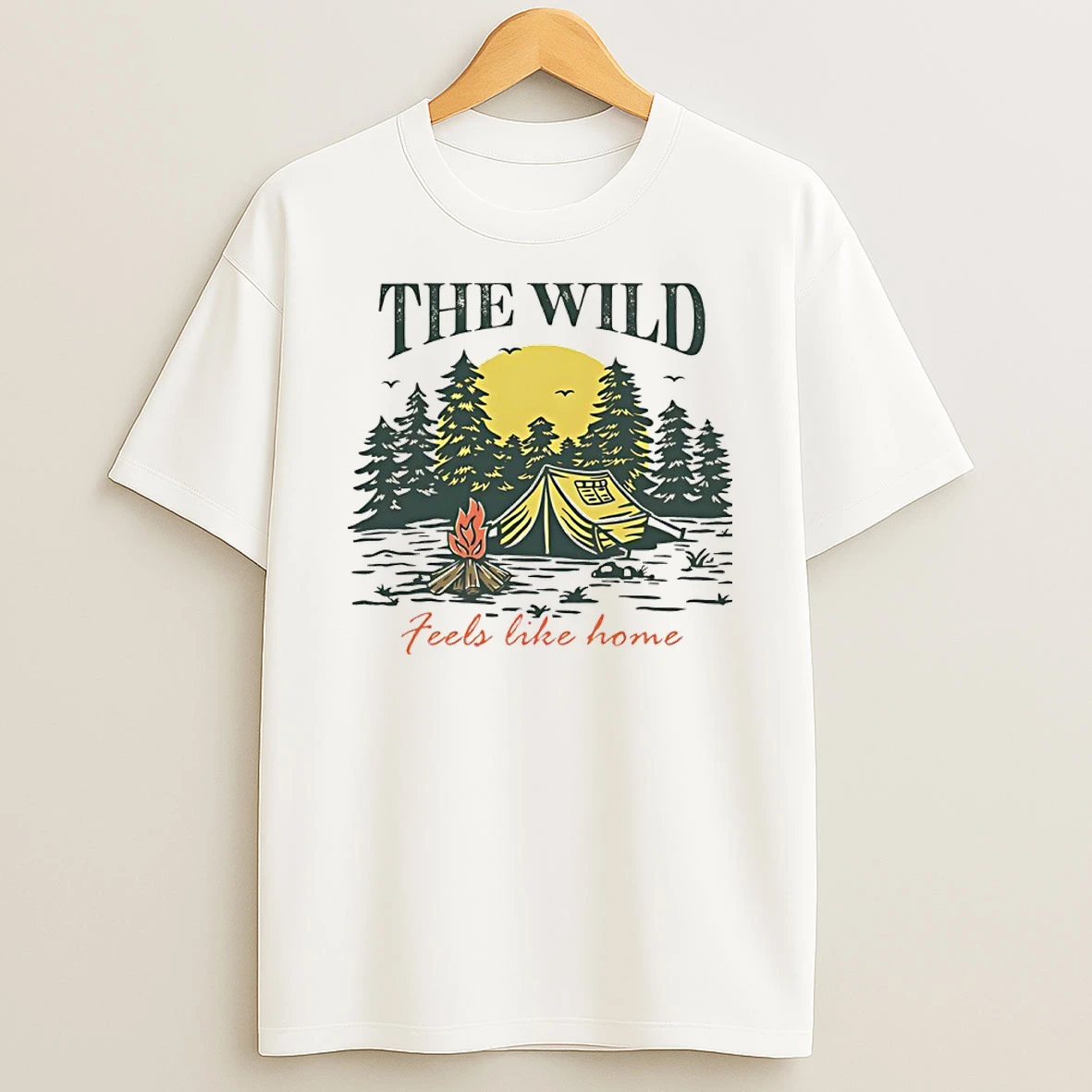 The Wild Feels Like Home Vintage Shirts