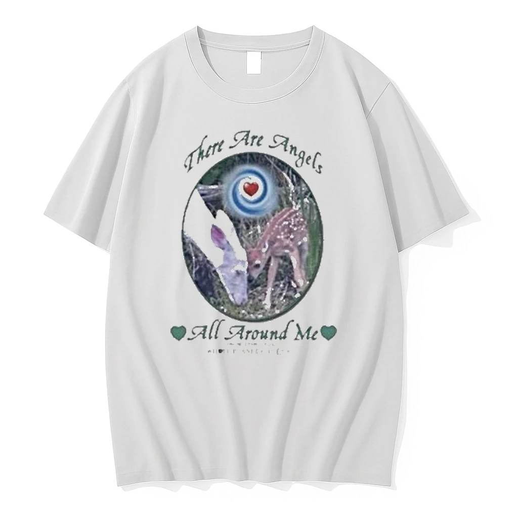 There Are Angels All Around Me Whole Planet Kindness Lamb Shirts
