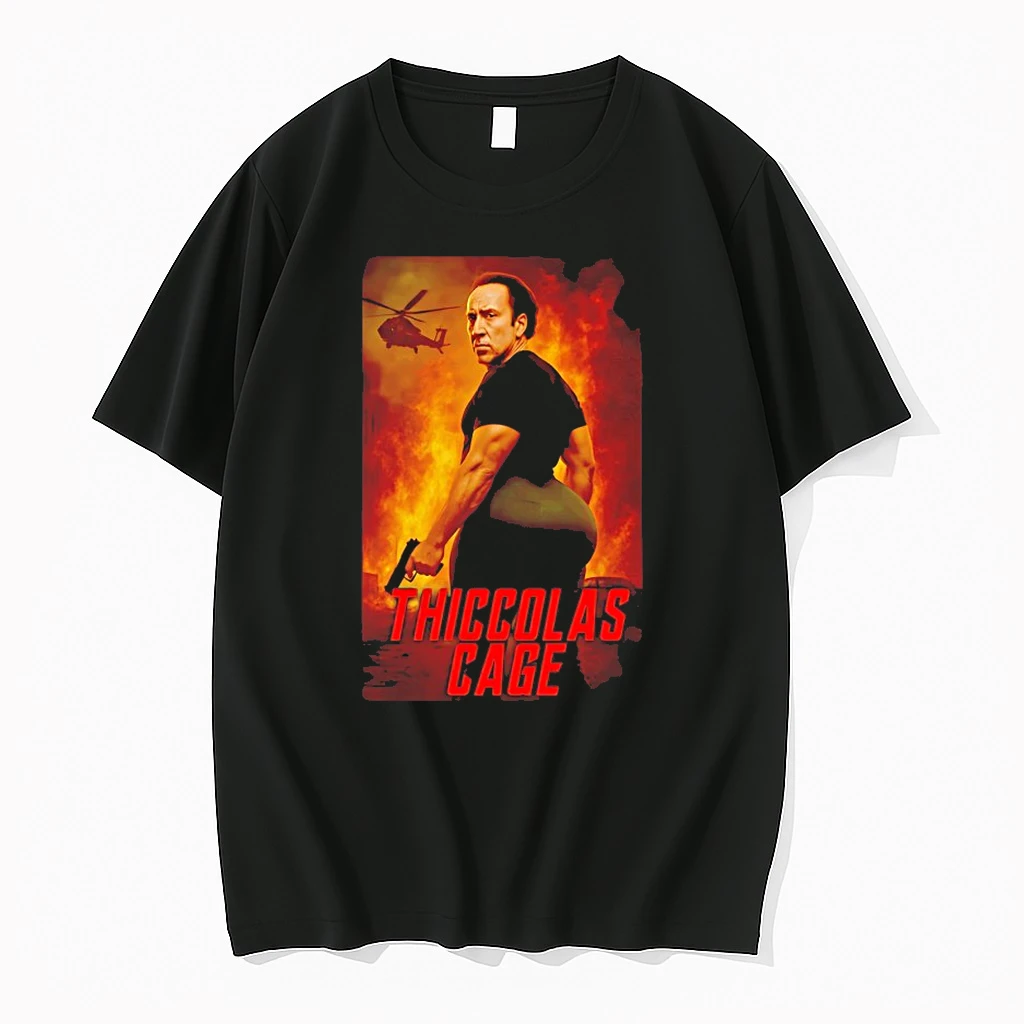 Thiccolas Cage Nicolas Cage Meme Shirts