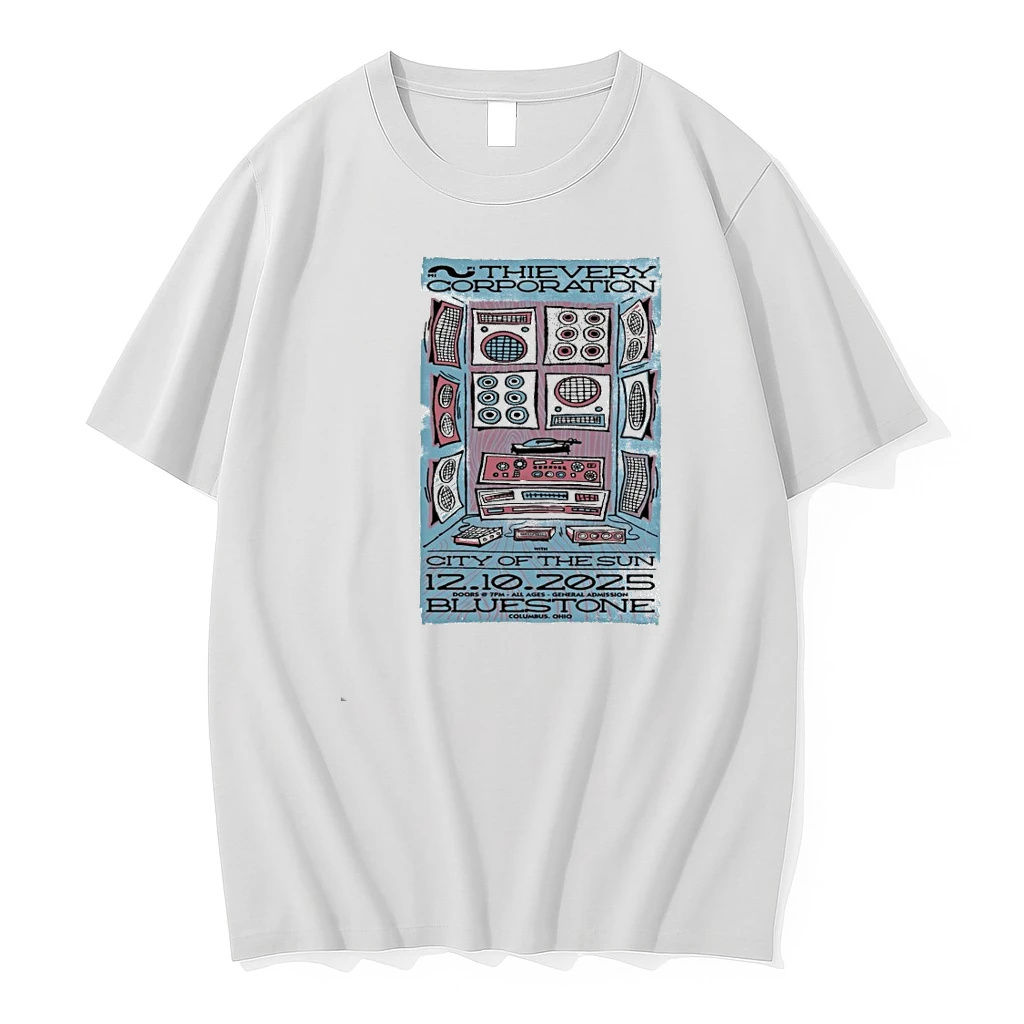 Thievery Corporation At The Bluestone In Columbus Oh On Dec 10 2025 Shirts