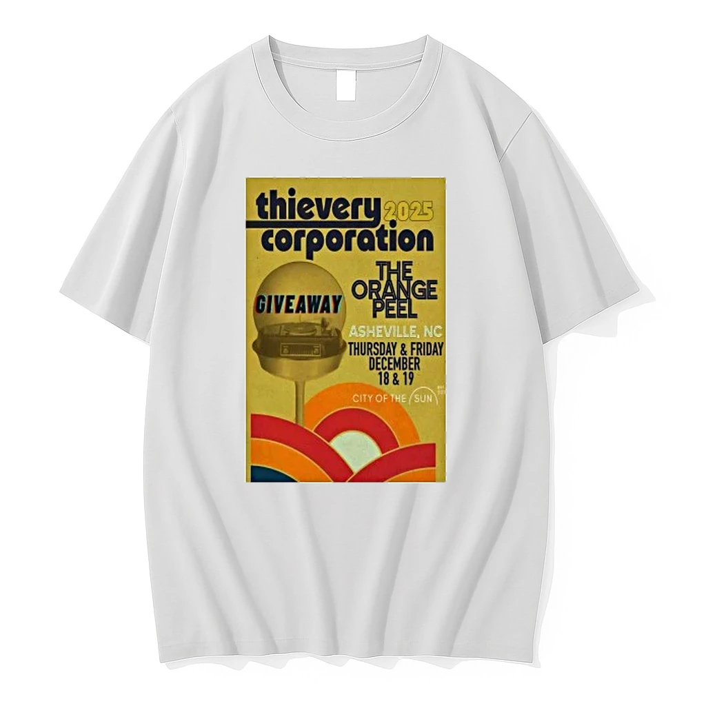 Thievery Corporation Dec 18 19 2025 The Orange Peel In Asheville Nc Shirts