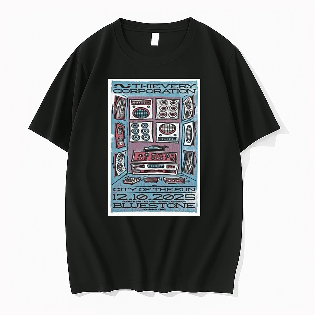 Thievery Corporation In Columbus Oh On Dec 10 2025 Shirts
