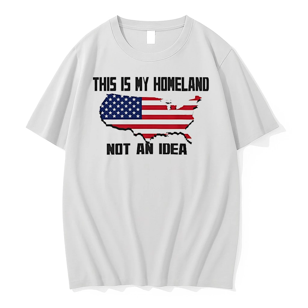 This Is My Homeland Not An Idea Usa Flag Shirts