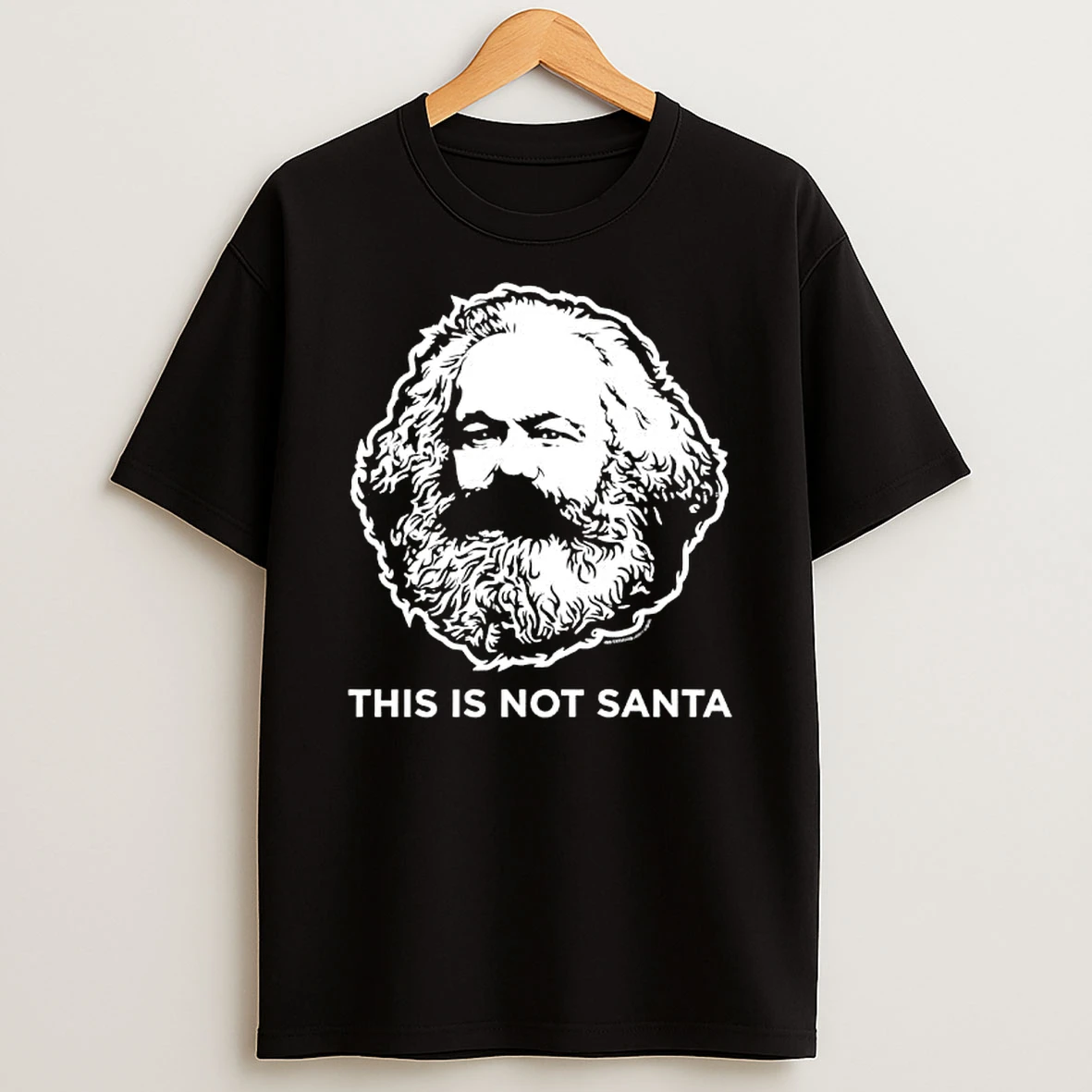 This Is Not Santas Karl Marx Graphic Shirts