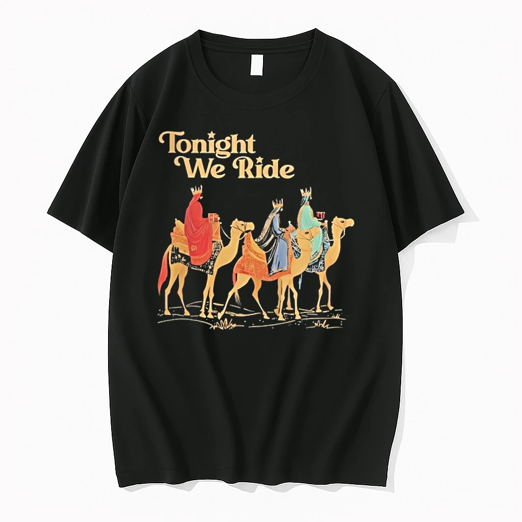 Three Wise Men Tonight We Ride Christmas Shirts