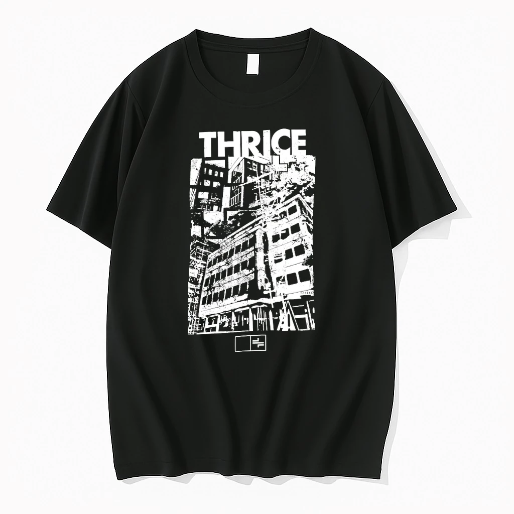 Thrice Crashing Building Shirts