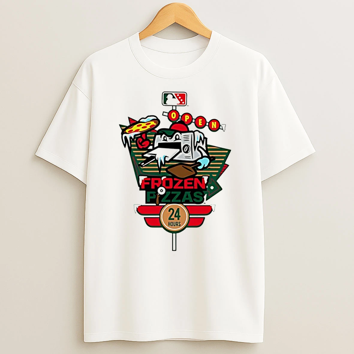 Timber Rattlers Frozen Pizzas The Wisconsin Timber Rattlers Chrome Food Pack Logo Shirts